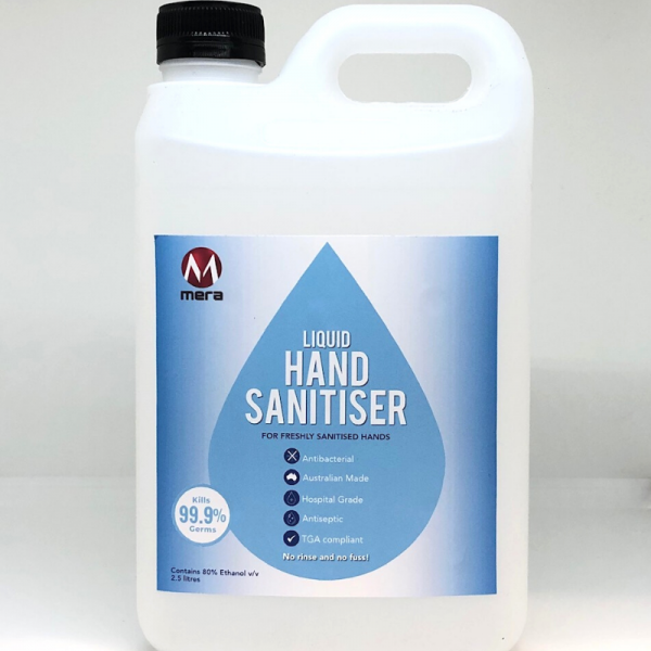 hand sanitiser 2.5L